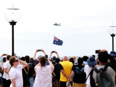 AustraliaDay 2025 Navy Chopper Harbour CREDITDestinationNSW Hanna Lassen 013461