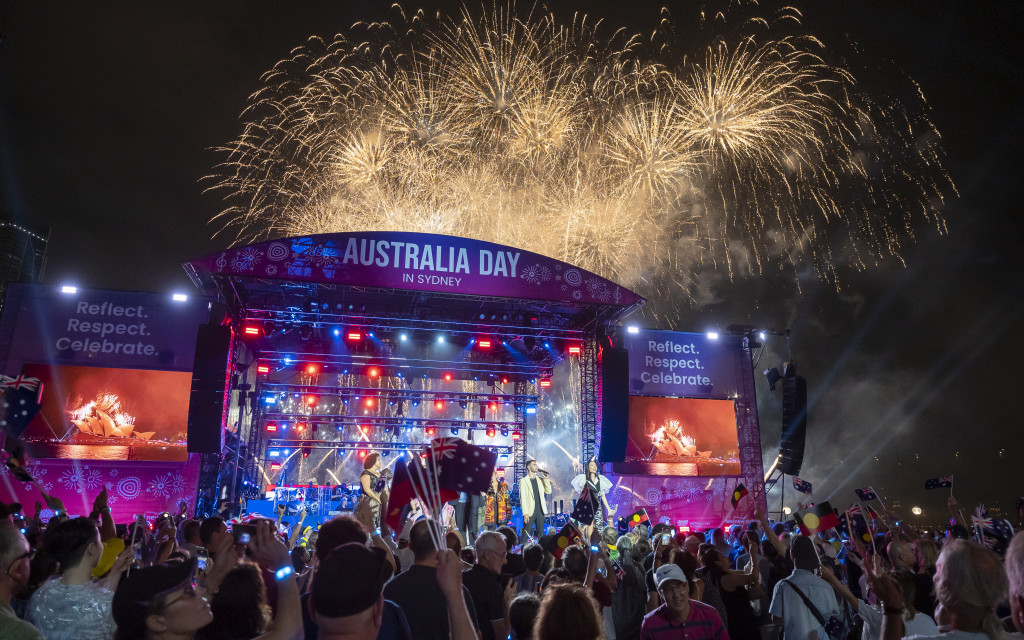 Australia Day Live at the Sydney Opera House and Circular Quay